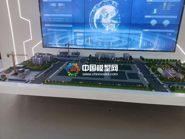 環(huán)境智慧管理系統(tǒng)沙盤(pán)模型