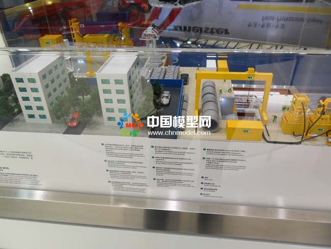 城市地下交通及供給排放系統(tǒng)施工模擬沙盤模型