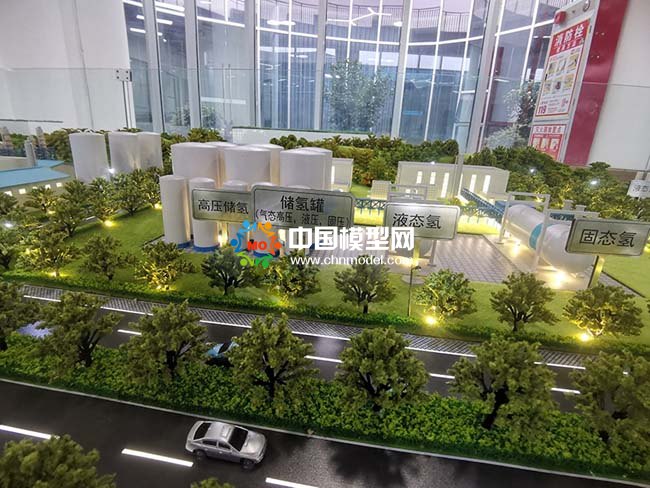 電解水制氫儲(chǔ)氫沙盤模型