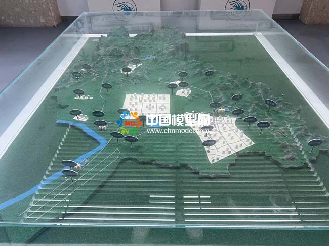 城市污水處理管網沙盤模型