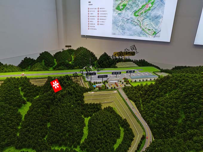 開(kāi)化錢(qián)江源通用機(jī)場(chǎng)沙盤(pán)模型