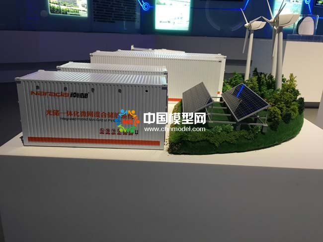 光儲(chǔ)一體化微網(wǎng)混合儲(chǔ)能沙盤模型