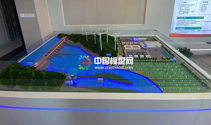 電力材料應用場景沙盤模型