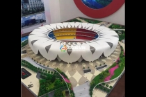 體育館模型，體育場沙盤