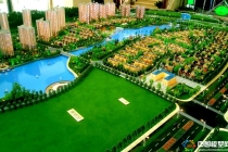 南京萬(wàn)裕·龍庭水岸售樓處展示沙盤(pán)模型