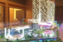 吉隆坡商業(yè)綜合體沙盤模型