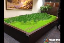 原始恐龍時代場景模型，流村菩薩鹿地形沙盤模型