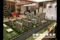 濱江碧桂園翡翠江南建筑模型，售樓沙盤模型