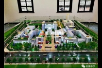 安康中學新、老校區(qū)建設(shè)沙盤模型建成