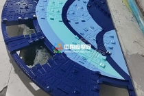 江海號(hào)盾構(gòu)機(jī)刀盤模型