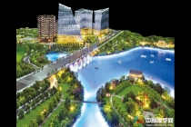精品地產(chǎn)模型賞析：綠地長島模型，萬科城市廣場模型