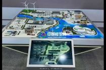 零碳新基建零碳工廠零碳商業(yè)沙盤模型